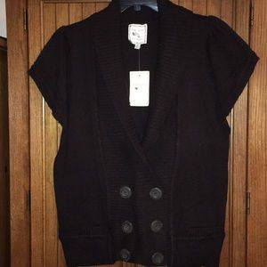 Pink Rose Sweater Blouse